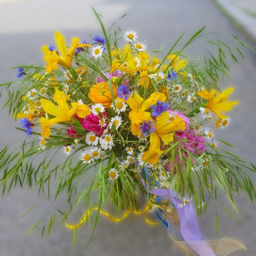 Wind in the Hair bouquet