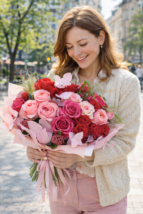 Bouquet Tender Romance 25 / 49/ 101 roses