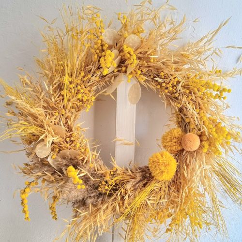 Easter wreath Mimosa