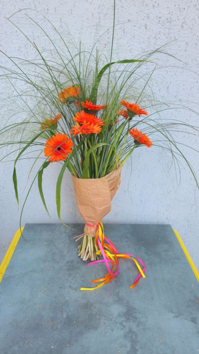 Bouquet of gerberas Dance with the wind