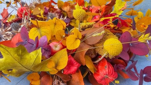 Warm Autumn wreath