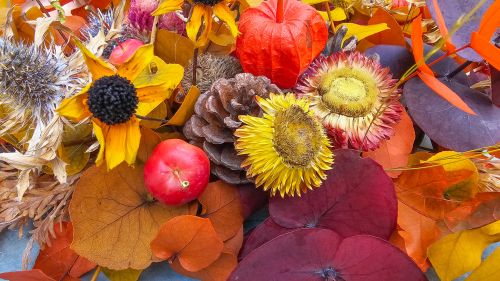 Warm Autumn wreath